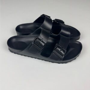 Black Birkenstock Arizona EVA sandals